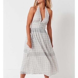 uo lucia trapeze cotton sleeveless mini dress UO Lucia Trapeze Mini Dress